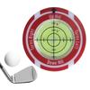 Golf Putt Green Reader Высокоточный компактный размер Портативный зеленый помощник для чтения с пузырьковым уровнем Аксессуары для гольфа