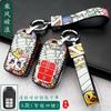 Кожаный чехол для ключа для Honda Civic Accord Crv Fit Urv AVANCIER Чехол для ключа автомобиля