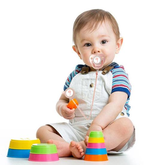 Зажим для детской соски Yousheng, Корона, английская буква, стразы, пищевой класс, новинка, силиконовый зажим для детской соски с защитой от падения, цепочка для детских принадлежностей