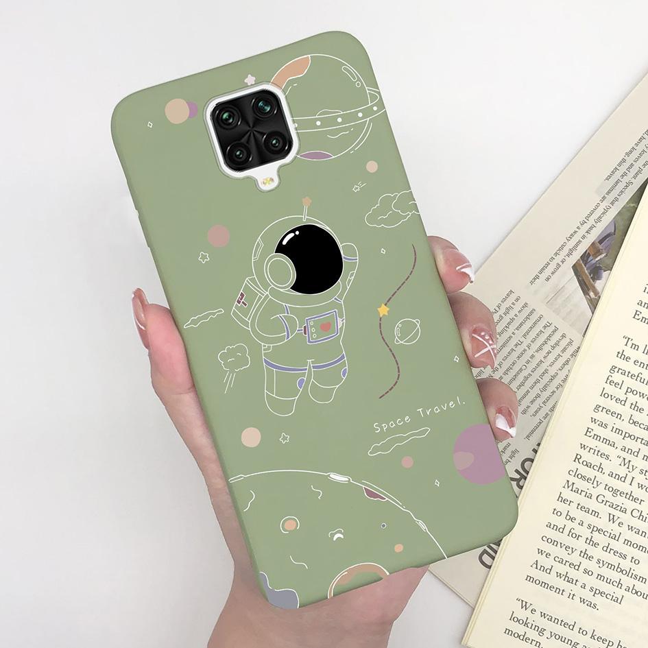 Чехол для телефона Xiaomi Redmi Note 9 Pro Max Милый матовый узор Силиконовая задняя крышка Чехол для Redmi Note 9Pro 9S 9 S Fundas Coques