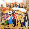 Постельное белье Ranma 1/2 Односпальный Полутораспальный Двуспальный Кинг-сайз Комплект постельного белья Взрослые Мальчики Спальня Наборы пододеяльников 3D-принт Аниме Комплект простыней