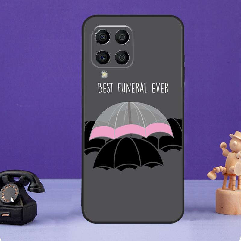 Чехол с логотипом Umbrella Academy для Samsung Galaxy M54 M34 M14 M21 M31 M51 M12 M32 M52 M13 M33 M53 M30s M31s M20 M55