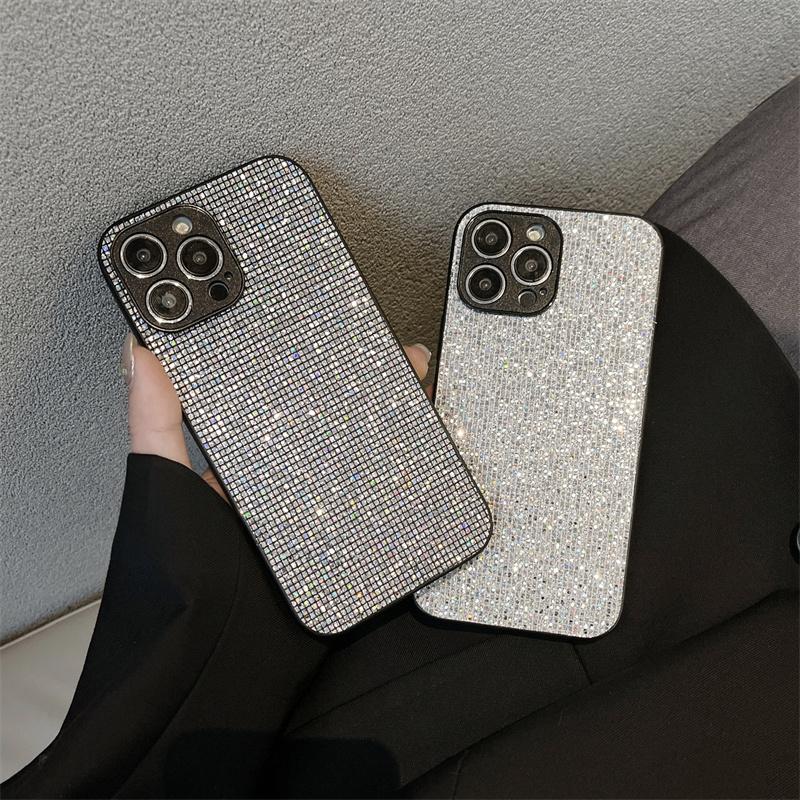 Роскошный блестящий чехол для телефона с бриллиантами для Iphone 14 13 11 12 Pro Max X Xr Xs Max 7 8 14 Plus, мягкий силиконовый чехол со стразами