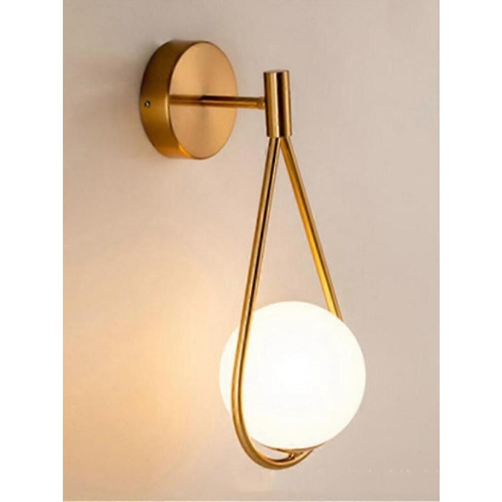 2025 New Vintage Led Wall Lamp Nordic Style For Bedroom Living Room Kitchen With Metal Side