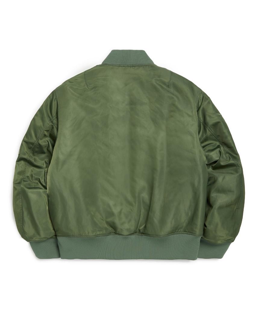 Mark Gonzales Heart Collection Ma-1 Padded Jacket - Olive Green