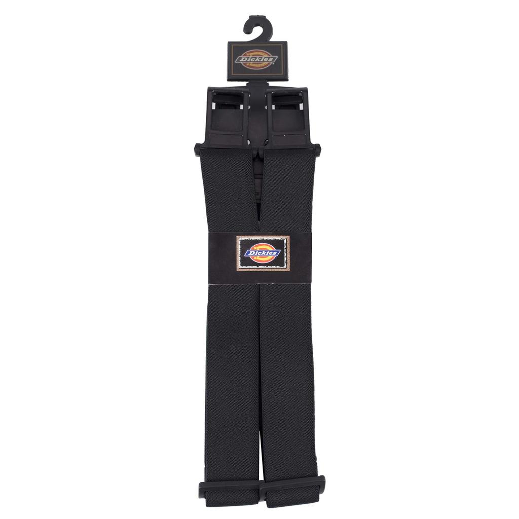 Мужские подтяжки Dickies Perry с Y-образной спинкой, регулируемые, черные, один размер (Свободный размер)