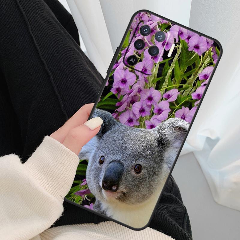 Цветной чехол с цветами орхидеи для Oppo A17 A57 A77 A40 A78 A54 A74 A94 A76 A16 A96 A18 A60 A80 A38 A58 A98 A15 A5 Pro