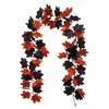 Autumn Maple Leaf Skewer Decoration (large and Small Double Leaves), Halloween Party, Thanksgiving Porch Decoration (excluding Batteries), Christmas