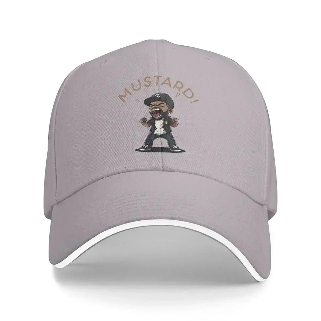 Спортивная кепка Кендрика Ламара Мем Горчичная Бейсболка Унисекс Стиль Snapback Кепка Мультяшная Формальная Гольф Солнцезащитные Кепки