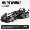 Моделирование 1:22 V12 GT Сплав Модель Спортивного Автомобиля, Игрушка для Мальчиков Подарок на День Рождения, Коллекционные Украшения Модели Автомобилей с Открывающимися Дверями