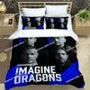 Rock Band Imagine Dragons Постельные комплекты изысканный комплект постельного белья пододеяльник комплект постельного белья роскошный подарок на день рождения