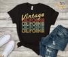 Vintage California Shirt, California 70s T-Shirt, 80s Party Shirt, California Retro Tee