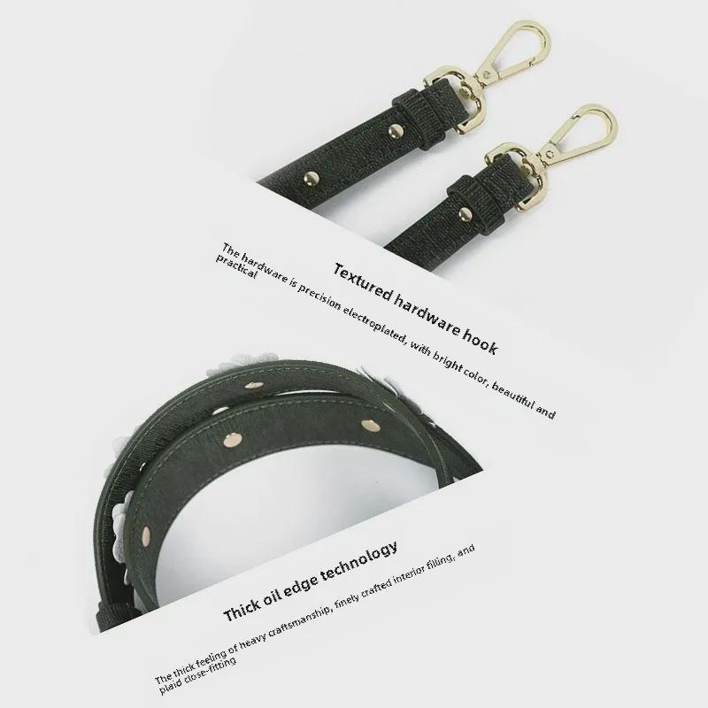 Широкий регулируемый ремень через плечо для женских сумок