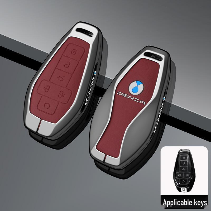Denza D9, N7, N8, X Key Case and NFC Card Holder Protective Shell with Buckle