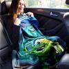 1pc Monsters University Printing Blanket Soft, All Season Throw for Living Room, Bedroom,Personalized Gift with Adorable Cartoon Design