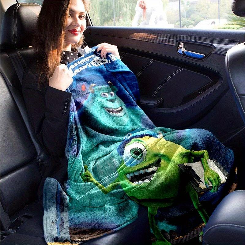 1pc Monsters University Printing Blanket Soft, All Season Throw for Living Room, Bedroom,Personalized Gift with Adorable Cartoon Design