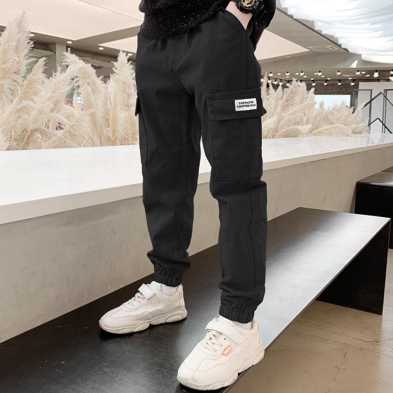 Boys Spring/Autumn 2024 Stylish Casual Overalls - Trendy & Handsome Design for Kids