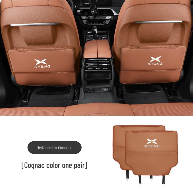Interior Decoration Supplies for Xpeng P7, P5, G3i/G9: Rear Seat Kick Mats