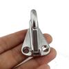 5/10 Pieces Stainless Steel 316 Spring Locked Fender Hook Snap Fending Hook Attach Rope Boat Sail Tug Ship Boat Marine Hardware