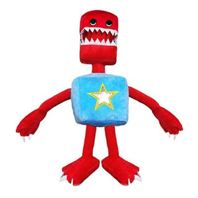 Мультяшная игрушка Бокси Бу Страшная игра Периферийные куклы Красный робот Набивные плюшевые куклы Праздничный подарок Коллекционные куклы