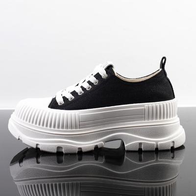 Женские летние дышащие сетчатые туфли на платформе Muffin, новые взрывные туфли для увеличения роста