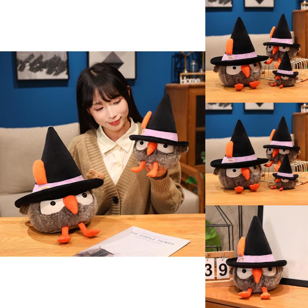 Плюшевая игрушка сова Хэллоуин декор Милый мягкий набивной зверек для девочек дом офис