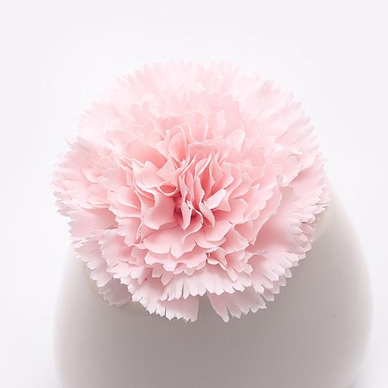 10 Pcs Artificial Carnation Flowers Handmade Faux Silk Flowers Fake Carnation Blooms for DIY Crafts Wedding Baby Showers Decorations
