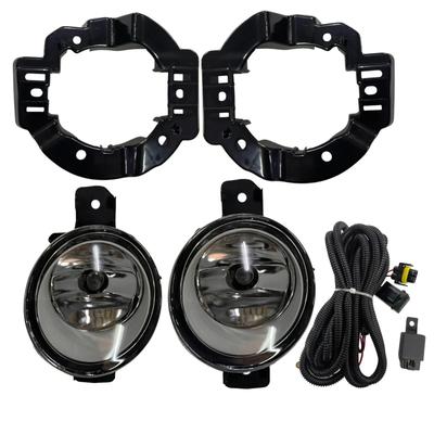 Fog Lamp Set for Nissan Micra, Halogen Yellow, Complete Kit with Wiring Z929