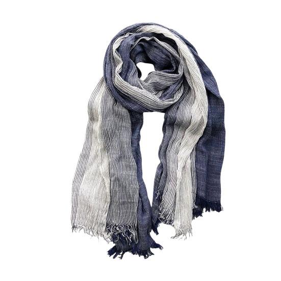 Женский шарф в стиле пэчворк с цветной отделкой из кисточек, шаль с морщинами, мягкий, удобный, терморегулирующий шарф, аксессуар для одежды