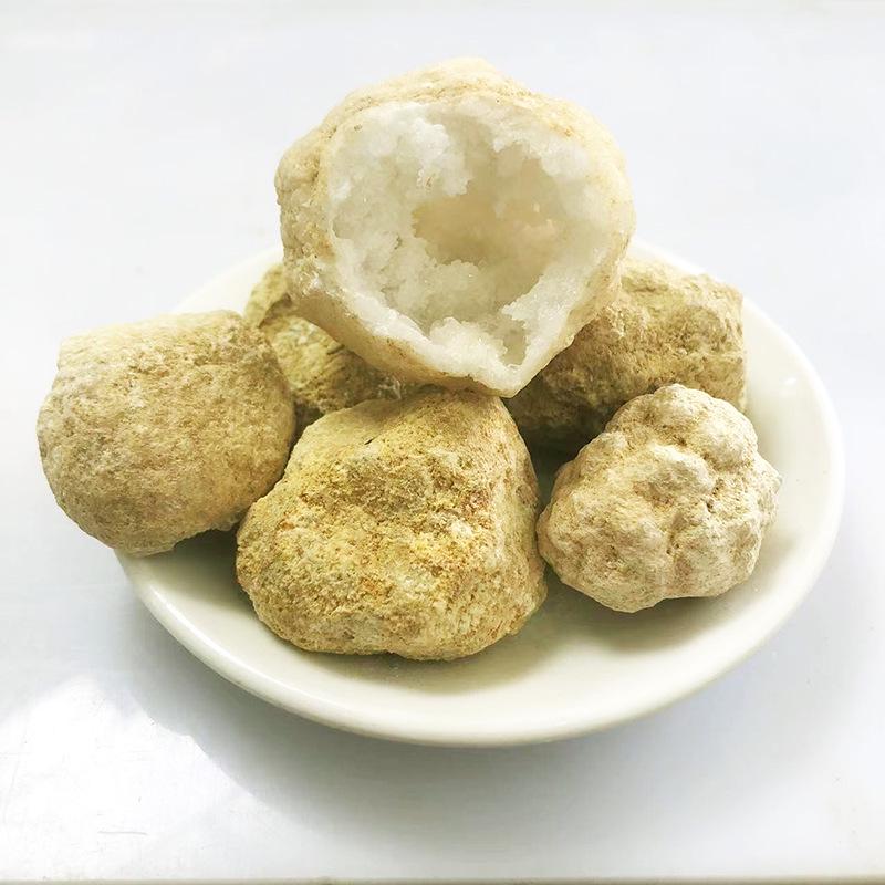 Agate Crystal Cave Ornament - Mini Hollow Cornucopia Design