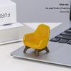 Милая фигурка лягушки из мультфильма Rui Jie: Настольное снятие стресса и офисное украшение