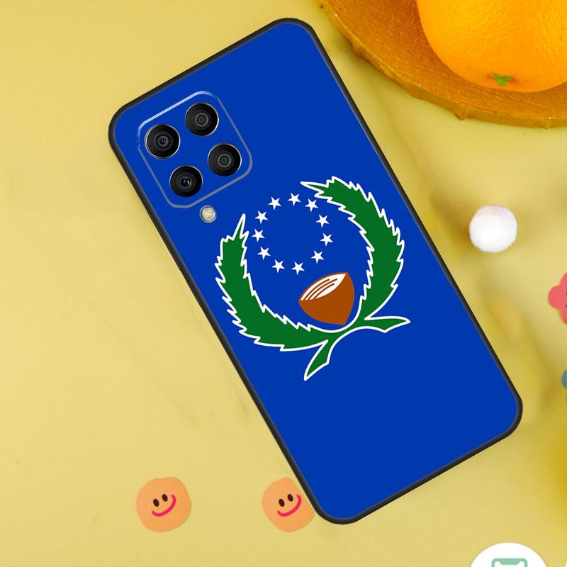 Pohnpei Ponape Flag Case For Samsung Galaxy M13 M14 M54 M23 M16 M11 M21 M31 M20 M34 M52 M32 M12 M36 M56 M15 M55