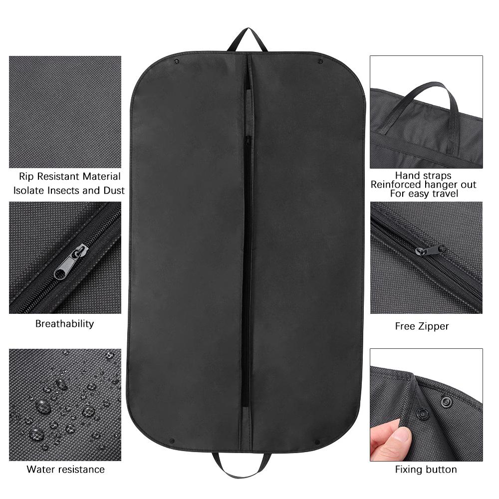 Clothing Dress Dust Cover Business Bags Dust Cover Suit Cover Clothes Bags Garment Storage Bag