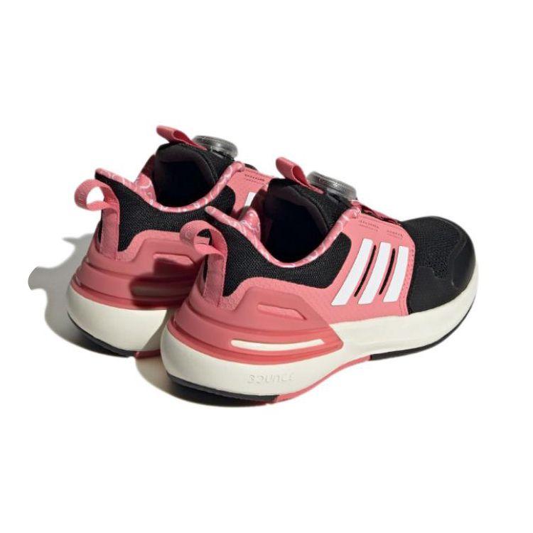 adidas RapidaSport Bounce BOA J Chinese New Year - черные, дикие, розовые, детские кроссовки Core-Black, обувь-белая IE4240