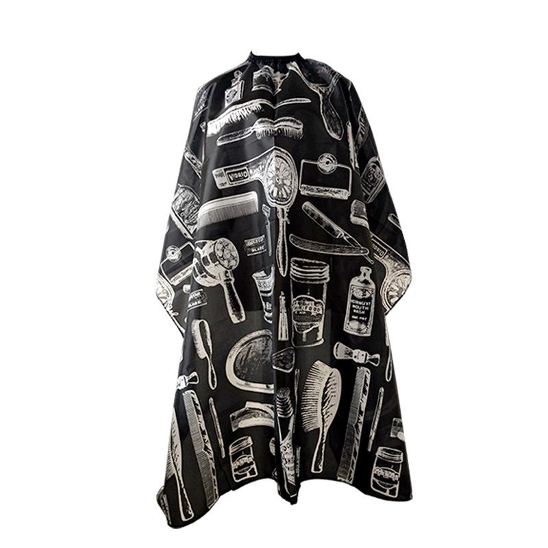 Антипригарный парикмахерский пеньюар для домашнего и салонного использования