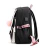 Large Capacity Girl Women Casual Backpack Multicolor Student Backpack Girl's School Bag with USB Port