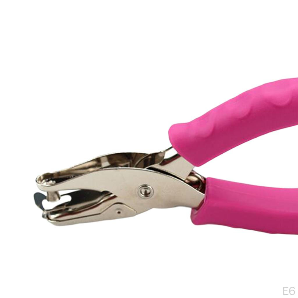 Ручные мини-дыроколы в форме круга, дырокол на одно отверстие для 8 листов, для бирок, билетов на одежду