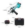 Electric Brushless Angle Grinder Polishing Machine 188VF/218VF Cordless Polisher Cutting Tool Set With 1/2 Li-ion Battery