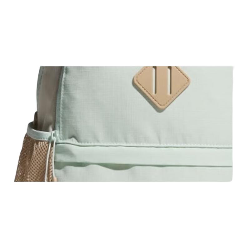 Adidas Fashion Simple Large Capacity Polyester Backpack Small Unisex Backpacks Light-Green JL8431