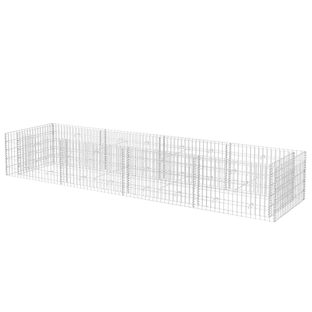 Gabion Raised Bed Steel 360 * 90 * 50 cm