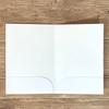 Hot A4 Double Insert File Bag Kraft Paper Cardboard Folder Folder Speech Folder 10 Pack Sheet Music Folder