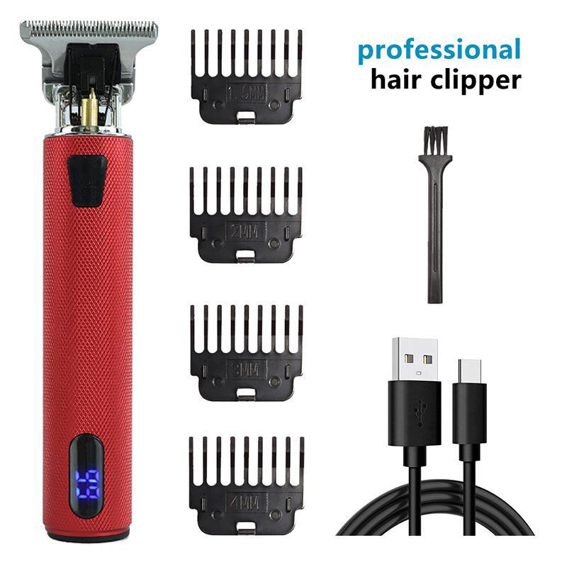 Электрическая машинка для стрижки волос T9 и бритва для лысой головы для подравнивания и карвинга