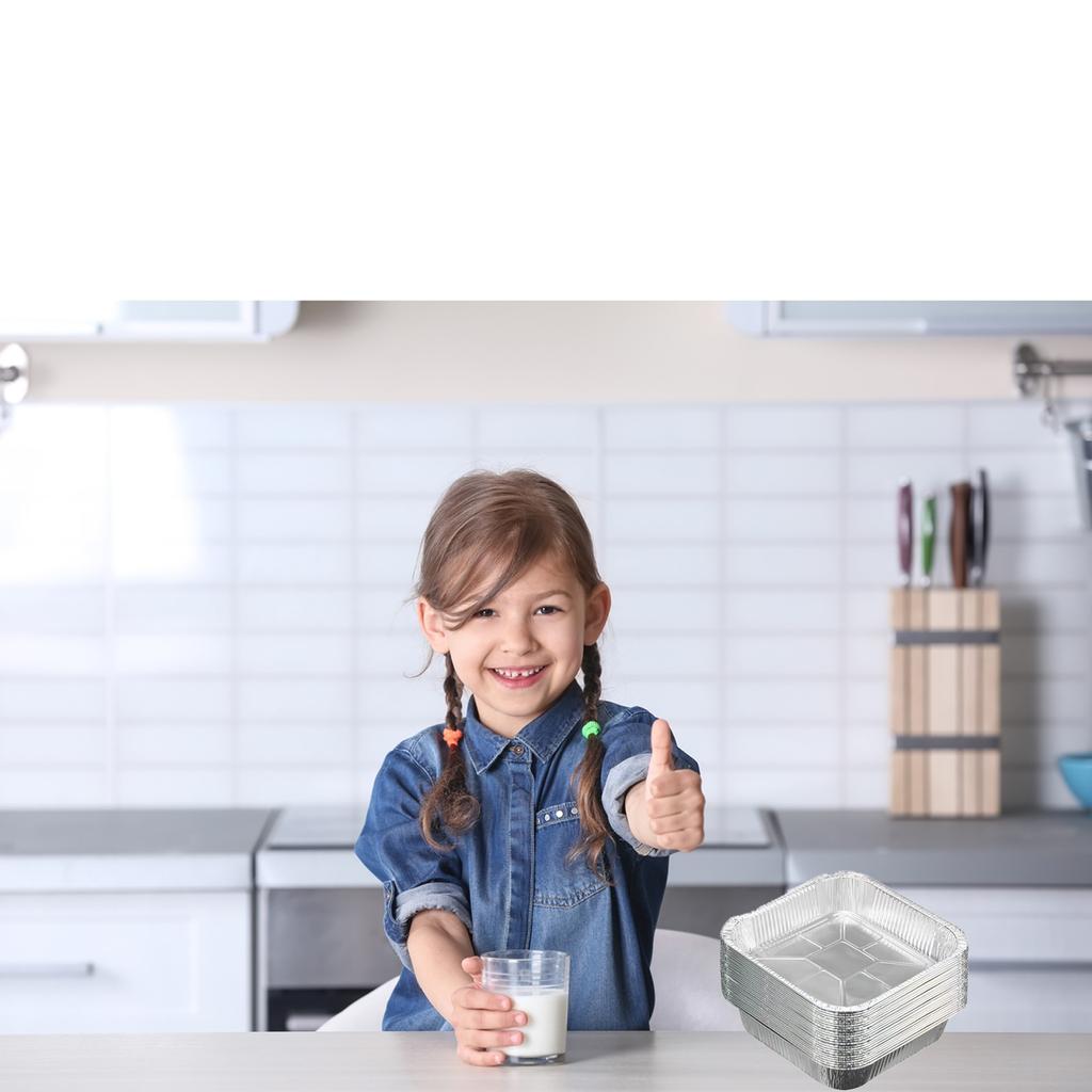 10 штук бумажных лотков из фольги для фритюрниц