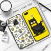 JM28 Милые Миньоны черный мягкий чехол для Samsung Note 20 Lite S24 Ultra S23 A03 A05 A06 A11 A71 A15 A16 A13 A24 A25 A33 A52 A53 A50 M55 M35 Plus