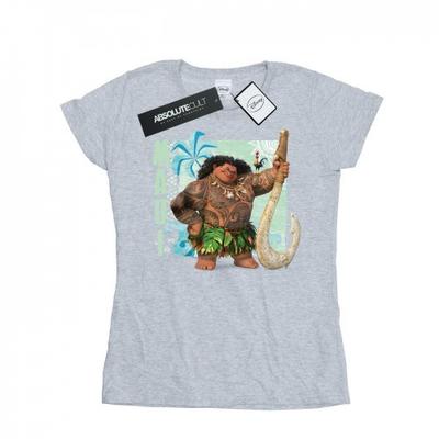 Женская/женская хлопковая футболка Moana Maui