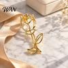 Golden Plated Alloy Pins Hollow Metal Bird Flower Brooch, Silver Lapel Artistic Brooches Pin, Decorative Accessory for Suits Coats Dresses Bags