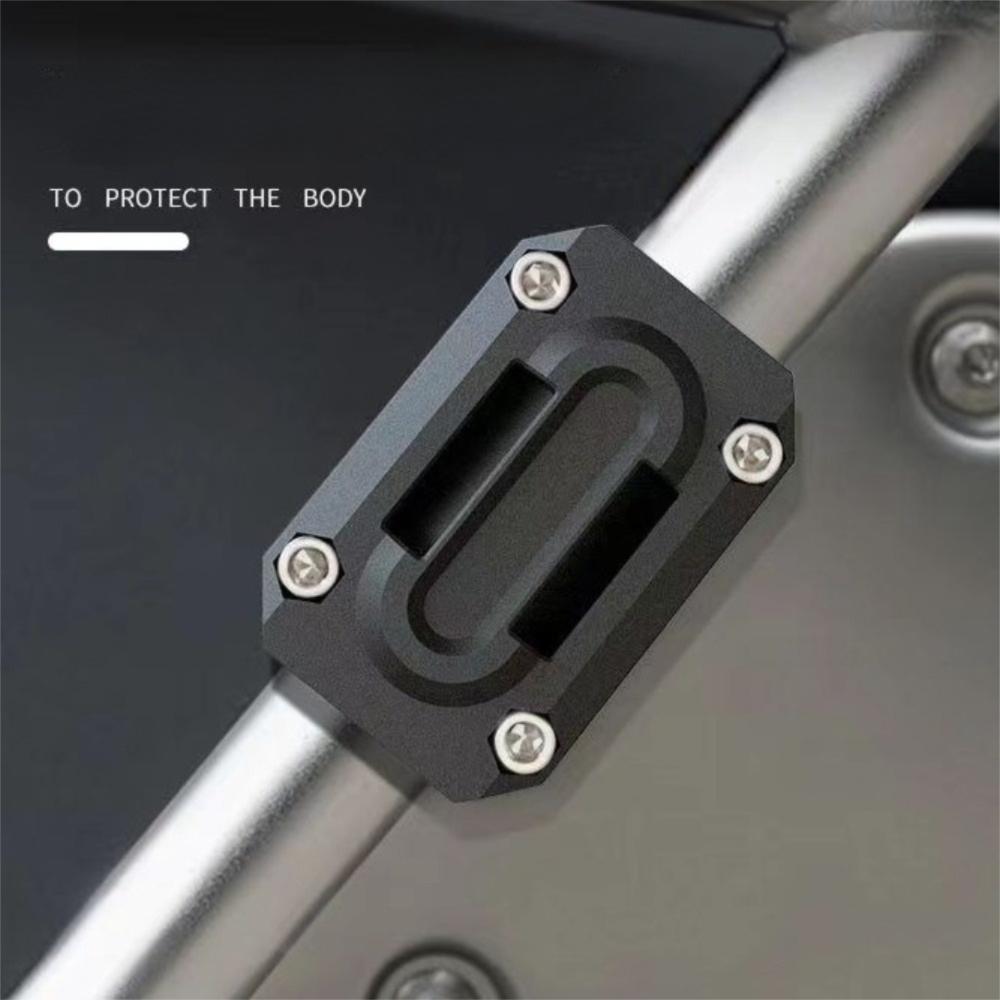 2Pcs with Buffer Motorcycle Engine Guard Nylon Bumper Protection Block Engine Guard Protector
