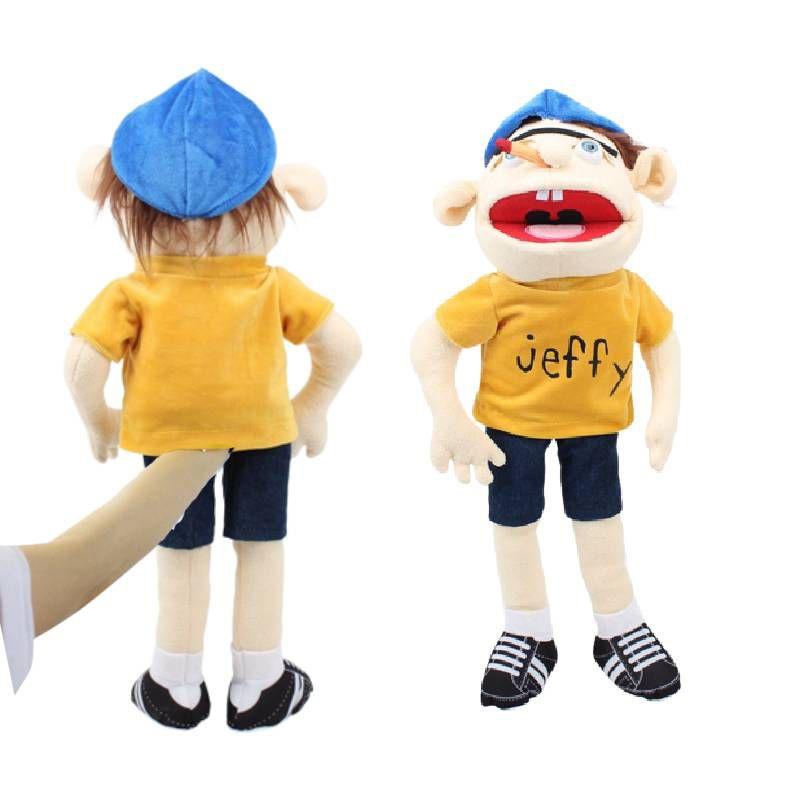 58cm/22.83in Jeff Puppet – Handmade Soft Polyester Material – Parent-child Play