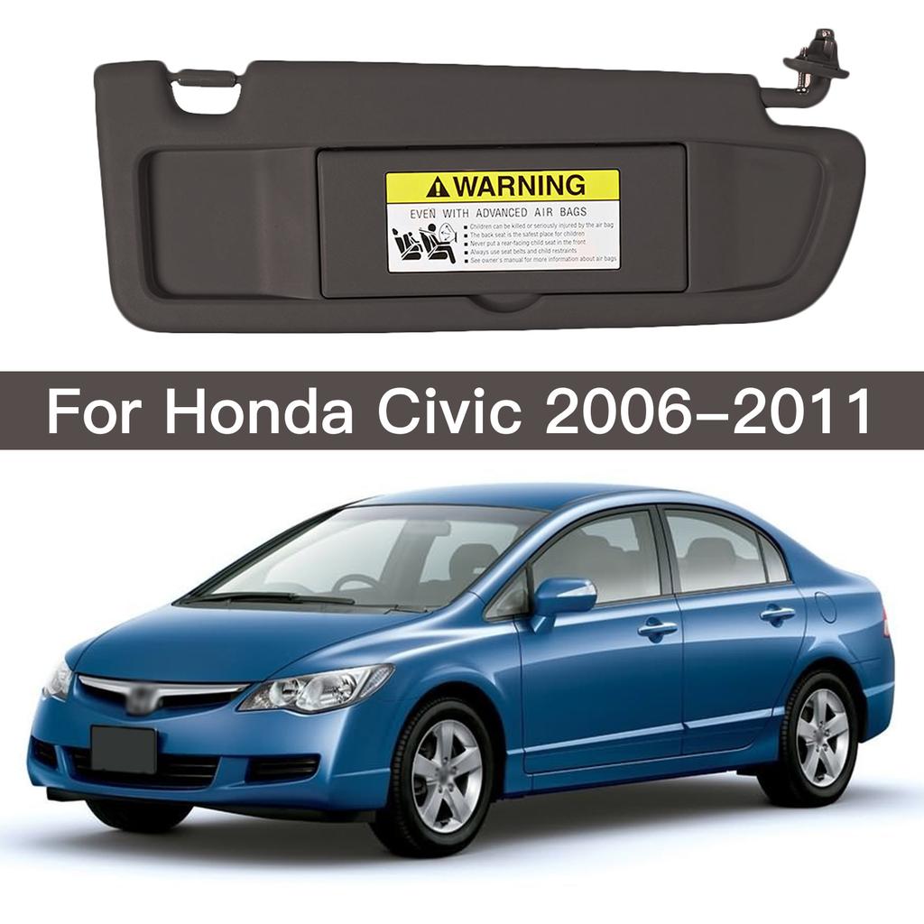 Солнцезащитный козырек для правой передней пассажирской стороны автомобиля, противоослепляющий козырек для Honda Civic 2006-2011 OE #83230-SNA-A01ZE, интерьер автомобиля