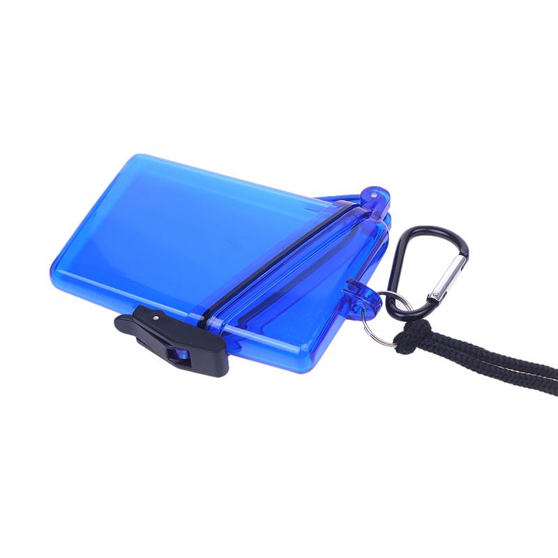 Открытый водонепроницаемый карманы ключ коробка для хранения денег держатель пластиковый корпус
